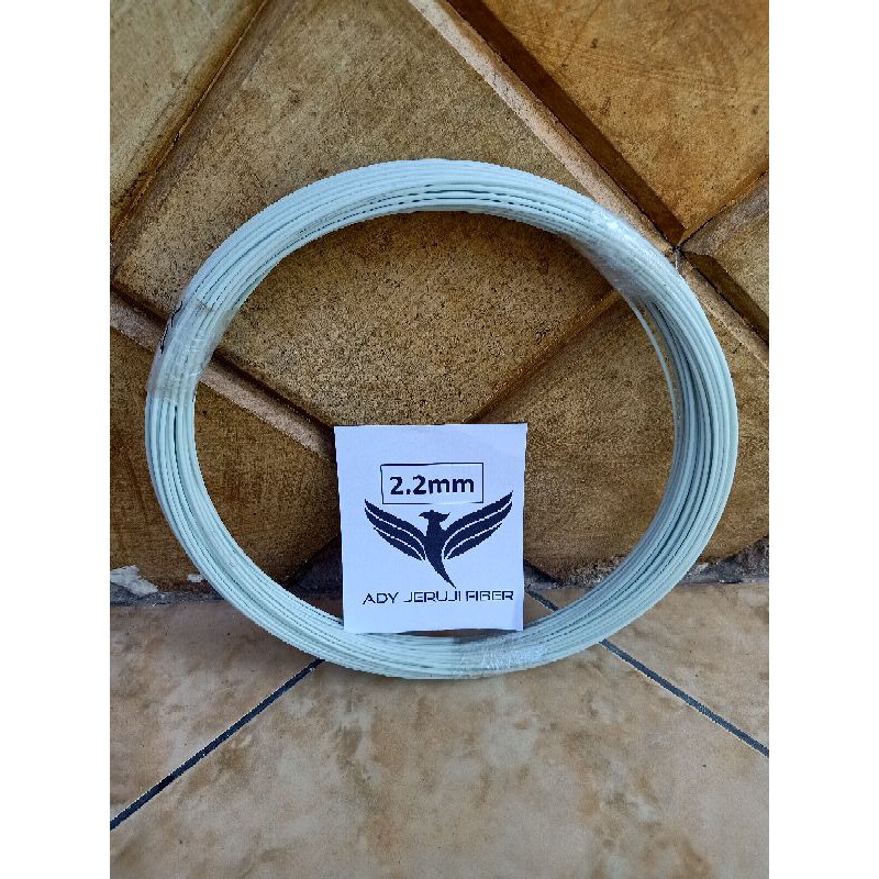 Ruji Fiber putih 2.2mm Roll untuk layangan naga dan sangkar