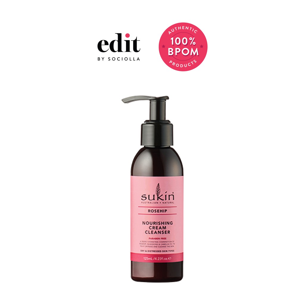 

Sukin Rosehip Nourishing Cream Cleanser - Size: 125 ml - Edit by Sociolla
