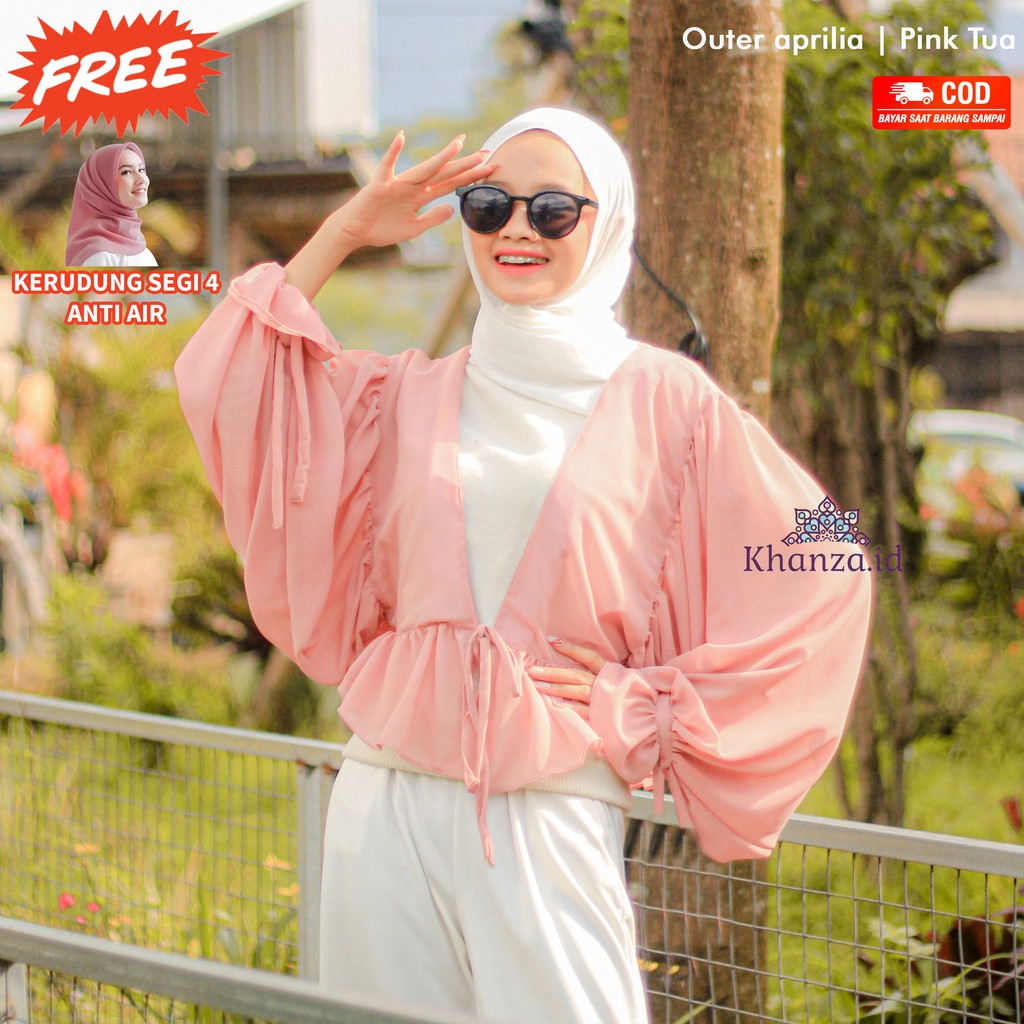 Outwear Wanita Murah Aprila Kardigan