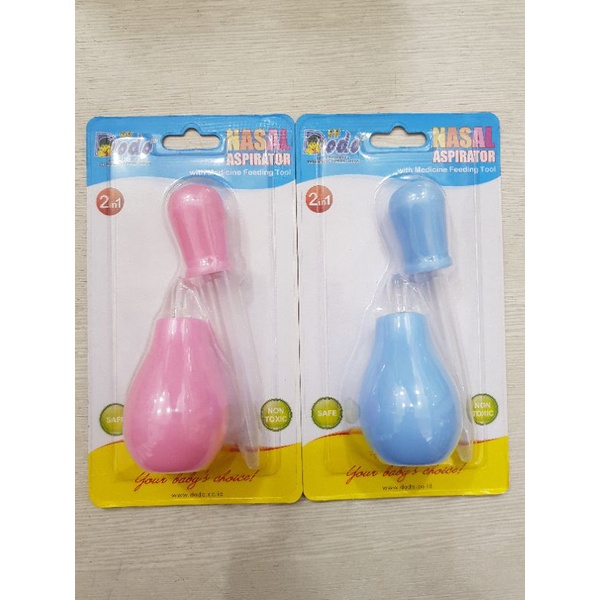 Dodo Nasal Aspirator 2in1 / Pembersih Cairan Hidung Bayi