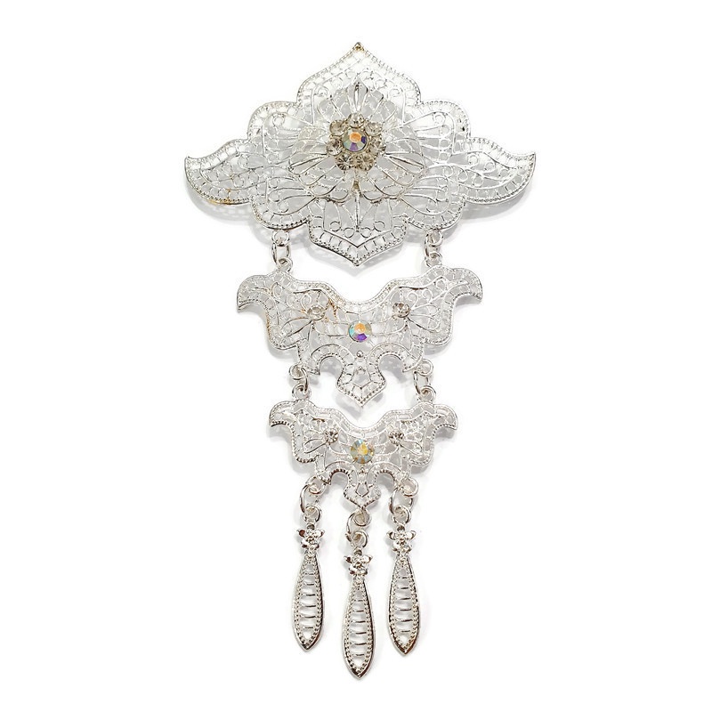 Bros Kebaya Etnik Kutubaru Susun 2/Bros Pesta Hijab Tingkat Tumpuk Yogja-Bestie B