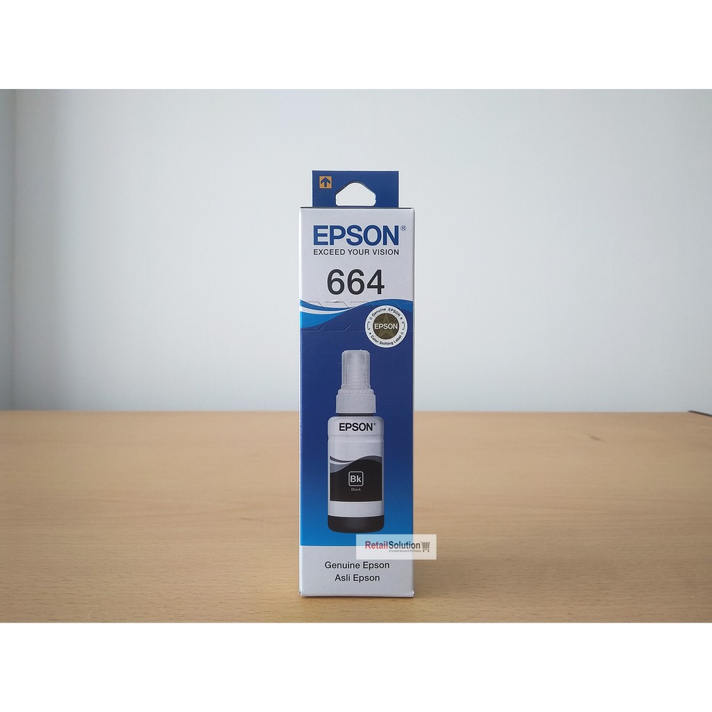 Tinta Epson 664 Original Black - Tinta Printer Epson L120 L310 L360