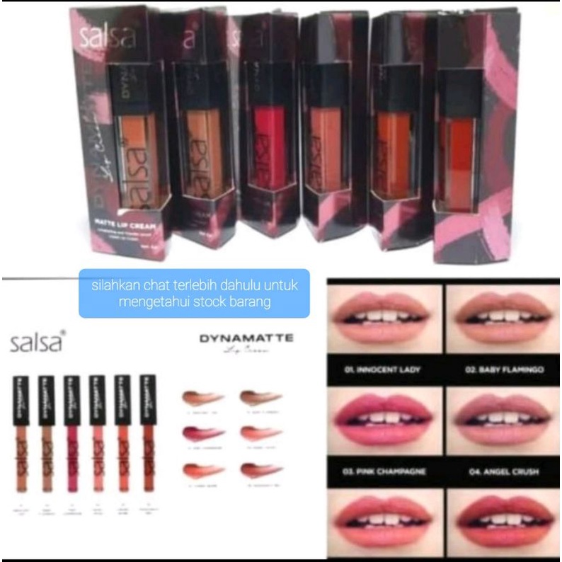 LIP CREAM SALSA MAKE UP LIP COLOR LIPSTICK LINER WANITA KECANTIKAN