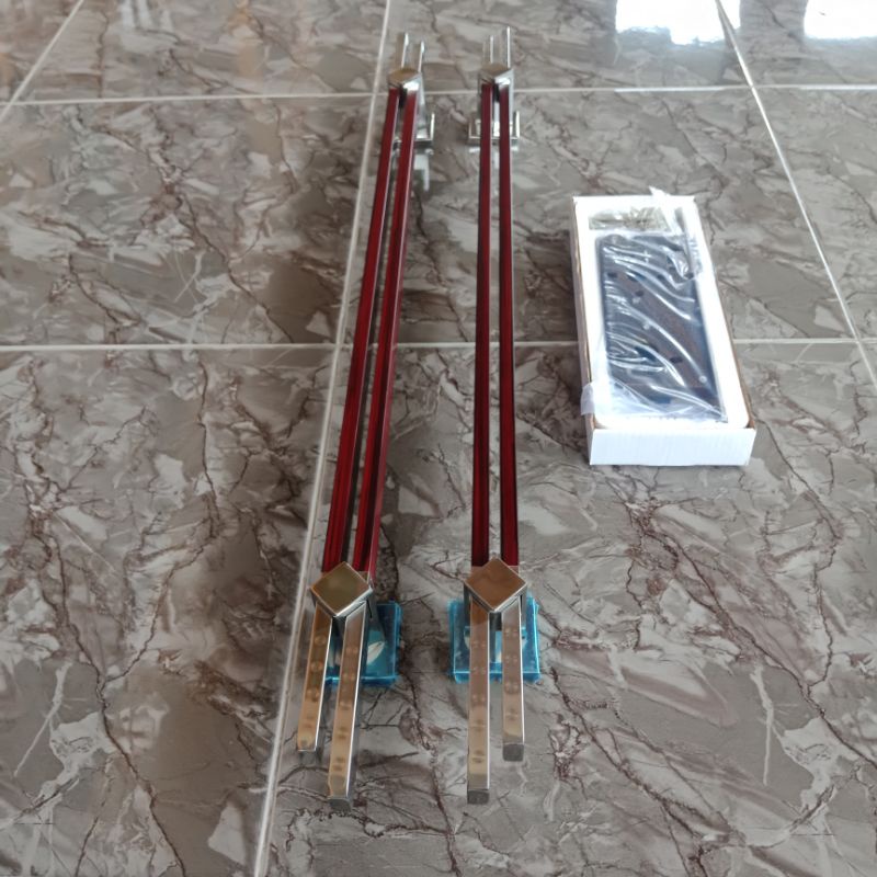 PAKET HEMAT PULL HANDLE PINTU RUMAH 100cm 120cm 150cm +1SET BODI KUNCI PELOR GAGANG PINTU RUMAH STAINLESS