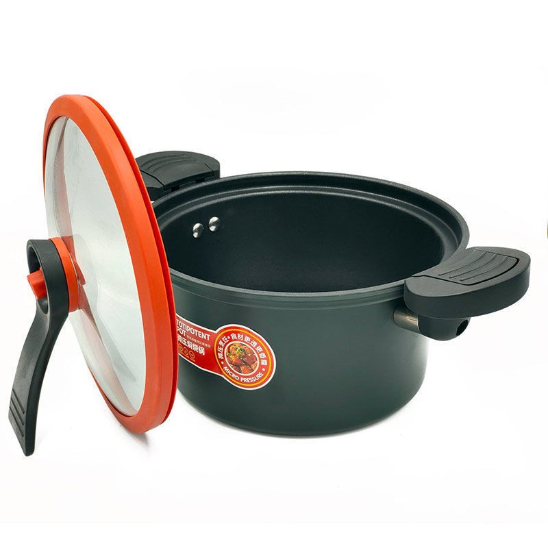 Panci Presto Teflon 3,5 L Micro Pressure Cooker Pot Anti Lengket