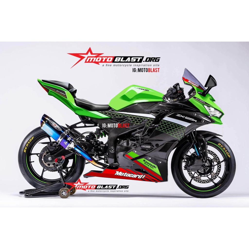 Decal Stiker Full Body Ninja ZX25R KRT Motoblast
