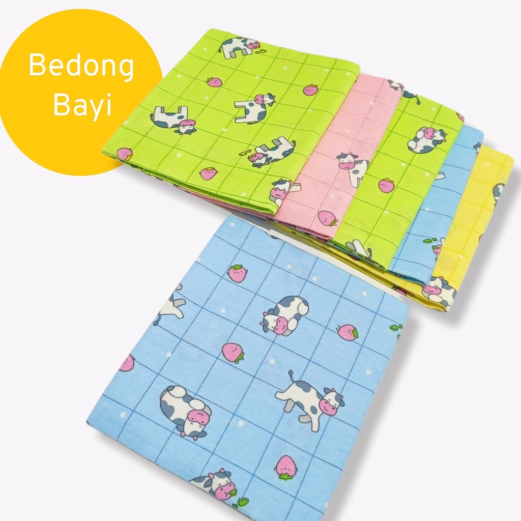 Bedong Bayi bayi Motif 6 pcs Murah