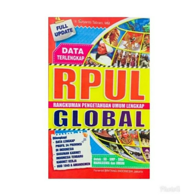 

Buku RPUL Global Data Terlengkap Untuk SD SMP SMA
