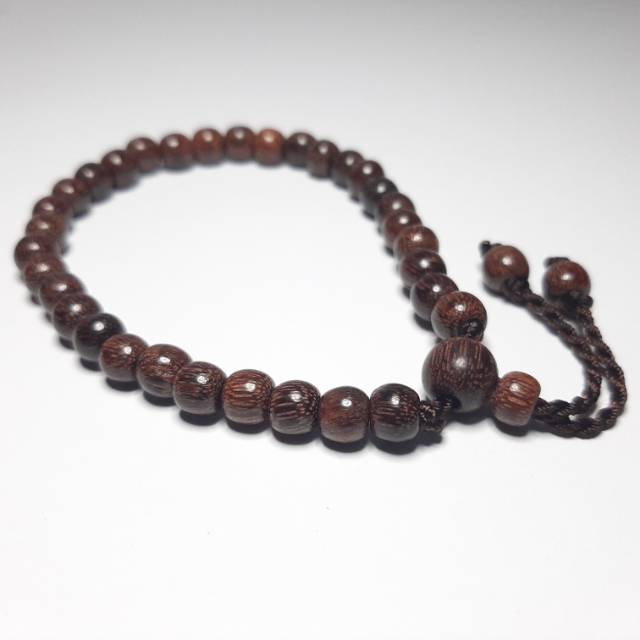 Gelang Tasbih Kayu Galih Asem 33 Butir Asli Original Galih Asem Indonesia