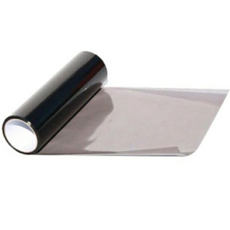 Stiker lampu hybrid hitam/biru