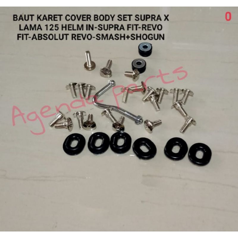 BAUT KARET COVER BODY SET SUPRA X LAMA 125 HELM IN-SUPRA FIT-REVO FIT-ABSOLUT REVO-SMASH+SHOGUN