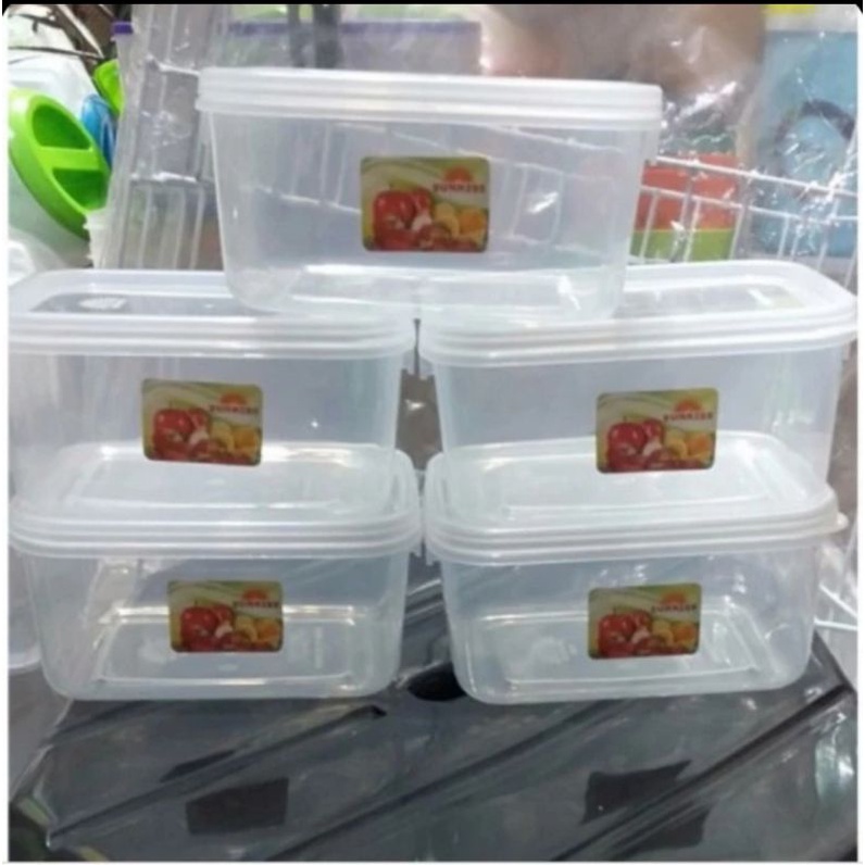 Box/ kotak Makan 500 ml / Toples Kotak Makan kecil 500 ml