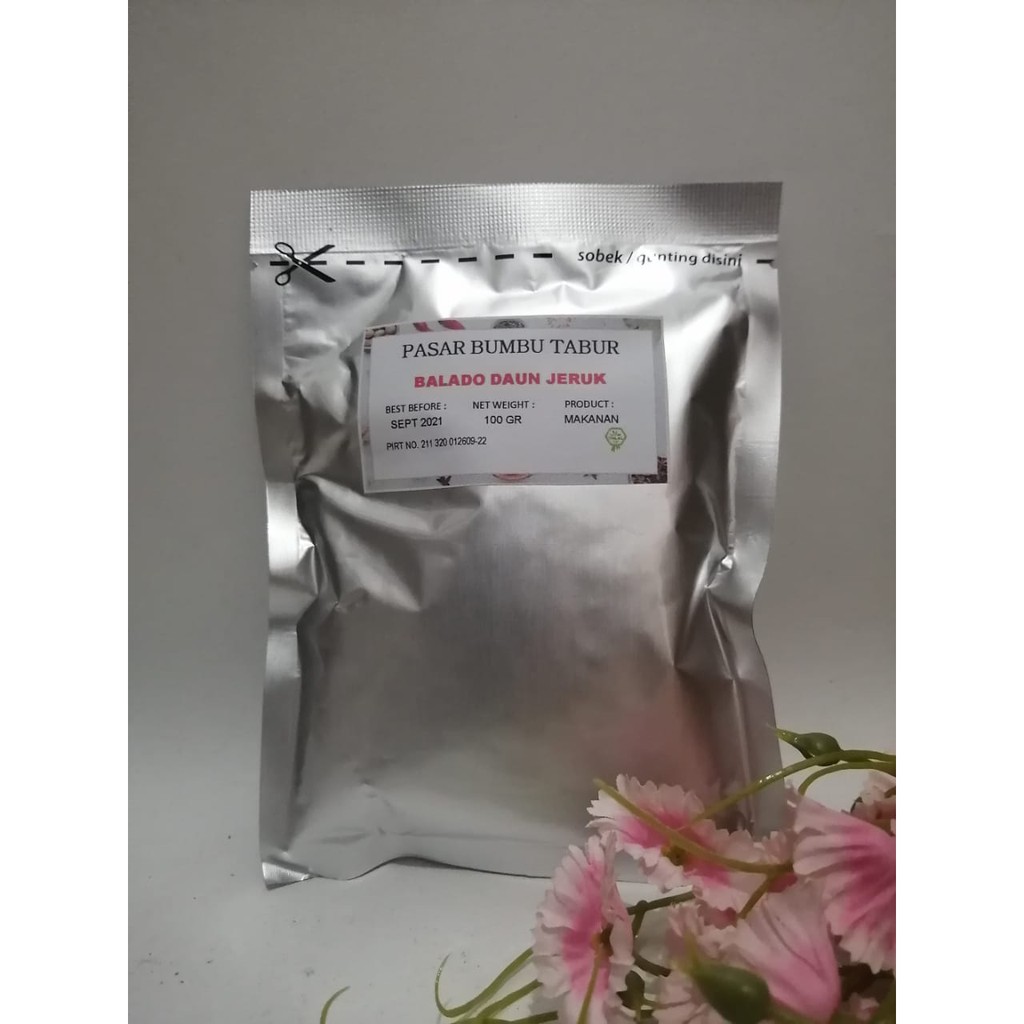 

BUMBU TABUR BALADO DAUN JERUK 100 GRAM
