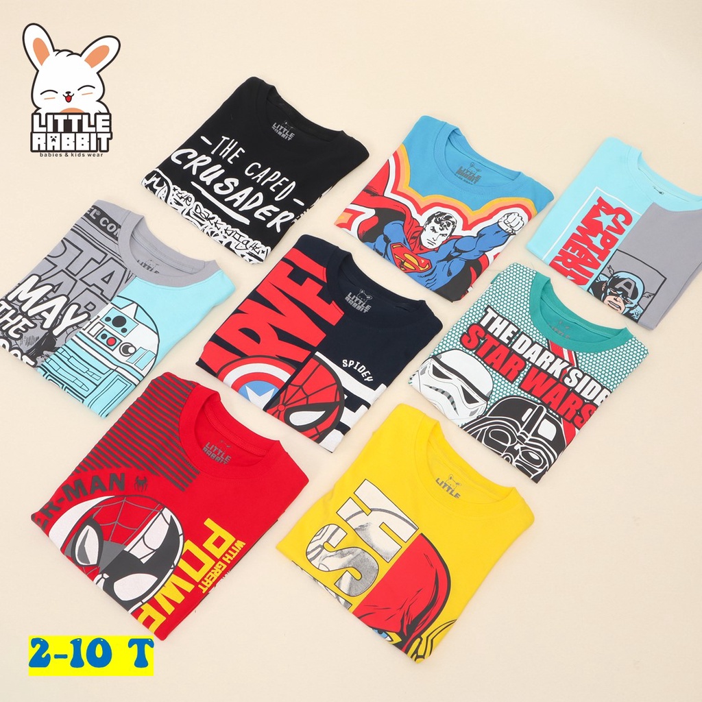 Kaos Tshirt superhero by little rabbit | DUO KRUCILS