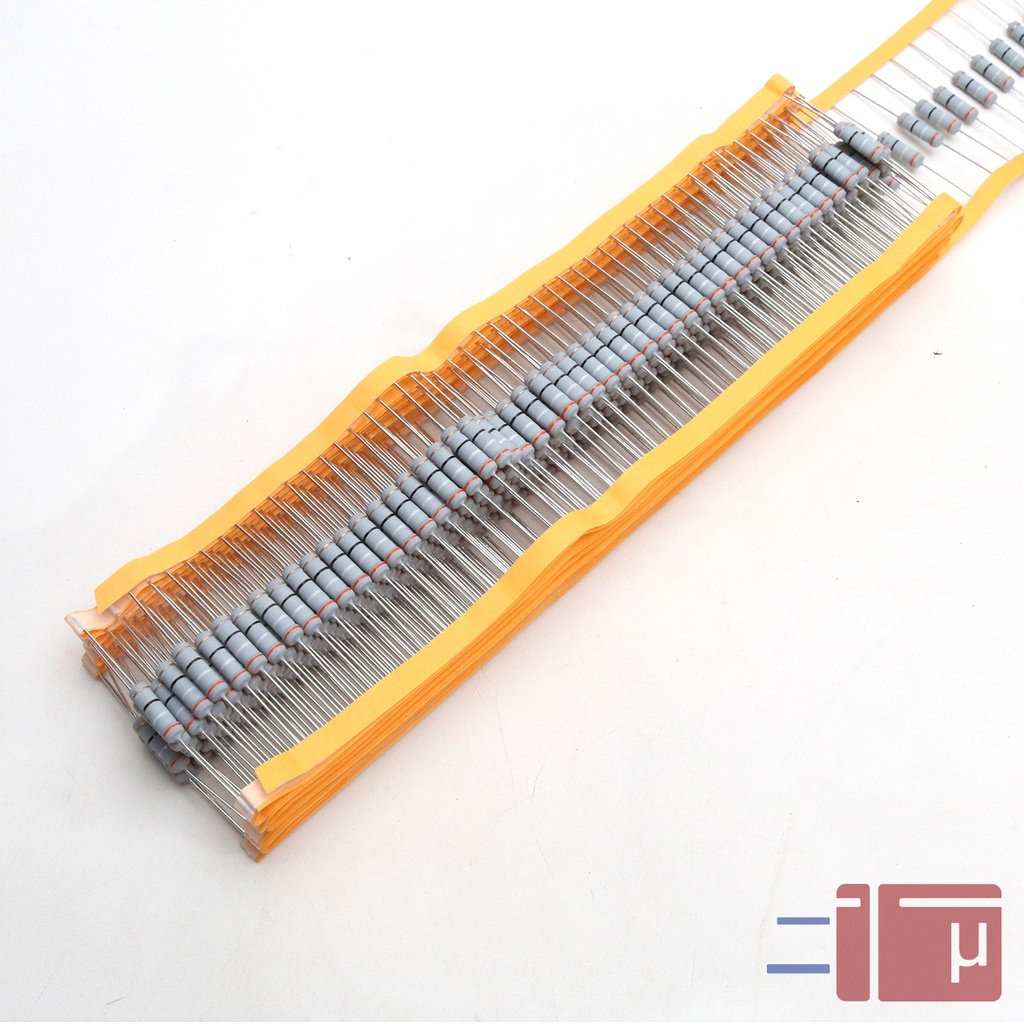 Resistor 39R 39 Ohm 2W Metal Oxide 5% Taiwan Kaki Tembaga