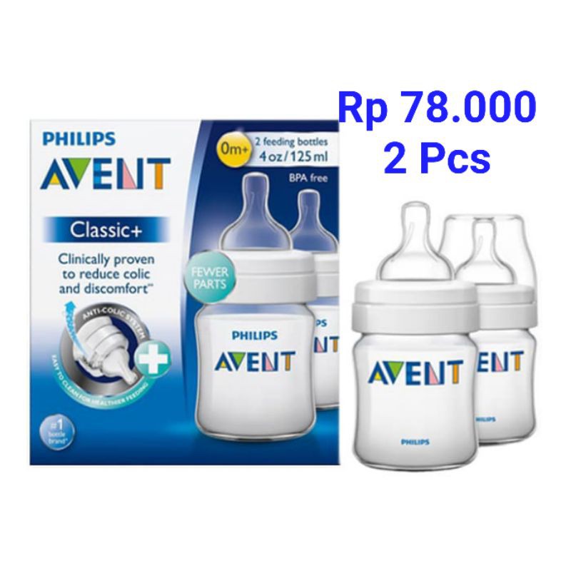 Philips Avent Classic Twin 125 Ml