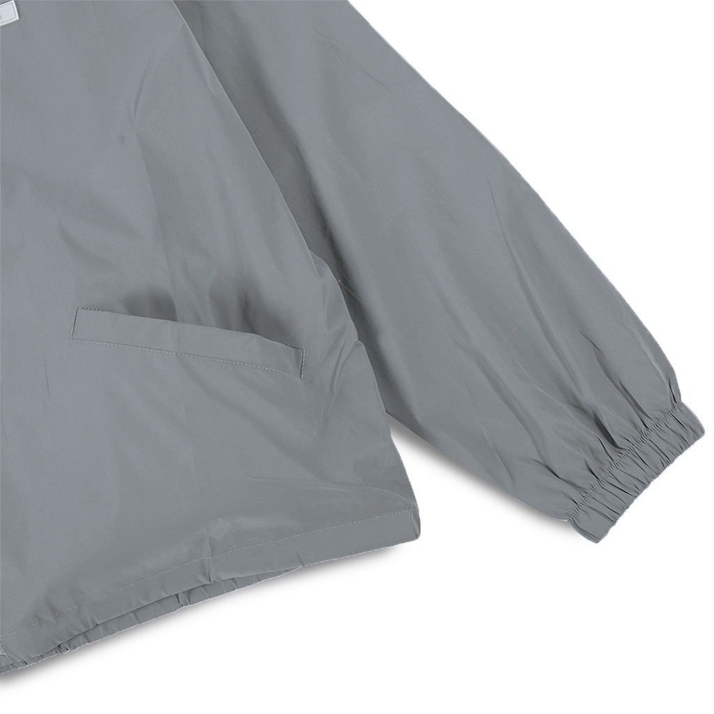 FOG Essentials Half Zip Track Jacket Silver Reflective