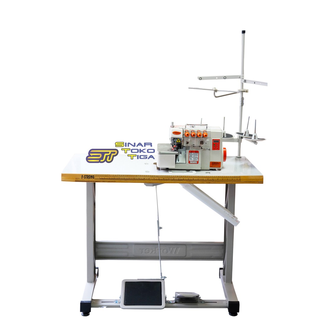 FREE ONKIR | MESIN JAHIT OBRAS SERVO SIMARU SM 747D BENANG 4 HIGH SPEED KONVEKSI SM 747 / 880 D - 4 DIRECT DRIVE D4 D 4