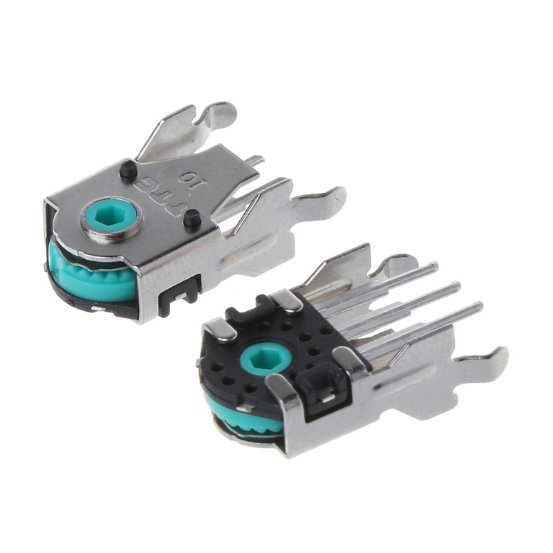 Vivi 2pcs Encoder Mouse Ttc Ukuran 10mm Warna Hijau