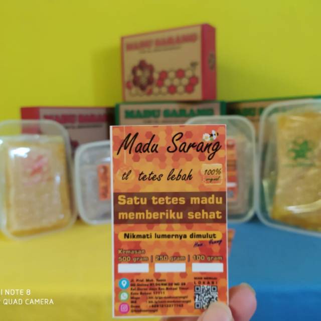 

Madu Sarang tetes lebah