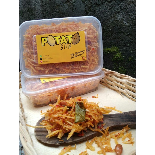 

[Pre Order] Kentang Mustofa Potato Siip 150gr