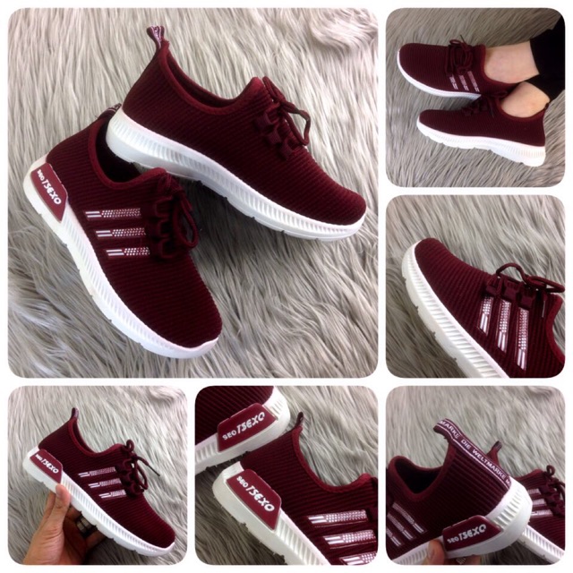 Sepatu SEO TSEXO NEW SYLE Fashion Sexoluves Fabric Sneakers Spring Summer 2018#1023 PLATINUM Quality