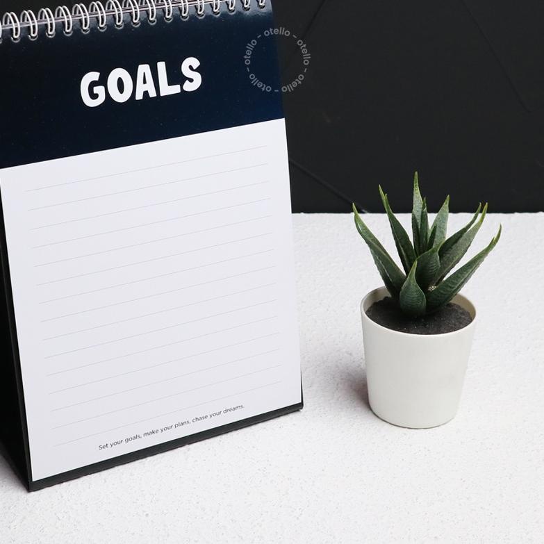 

♠ Kalender Goals 2022 Kalender Meja Calender Quotes Calendar Meja Duduk Jadwal Planner ○