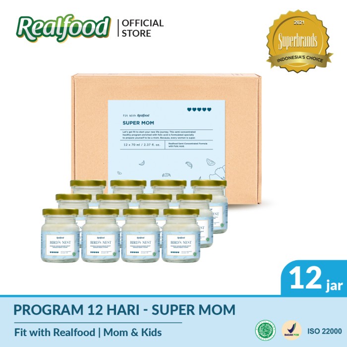 

MINUM-SIAP-DRINK-TO-READY- REALFOOD SUPER MOM MINUMAN SARANG BURUNG WALET + ASAM FOLAT (PROMIL)
