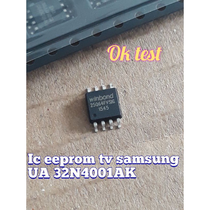 ic eeprom tv led smasung ua 32n4001ak siap pakai