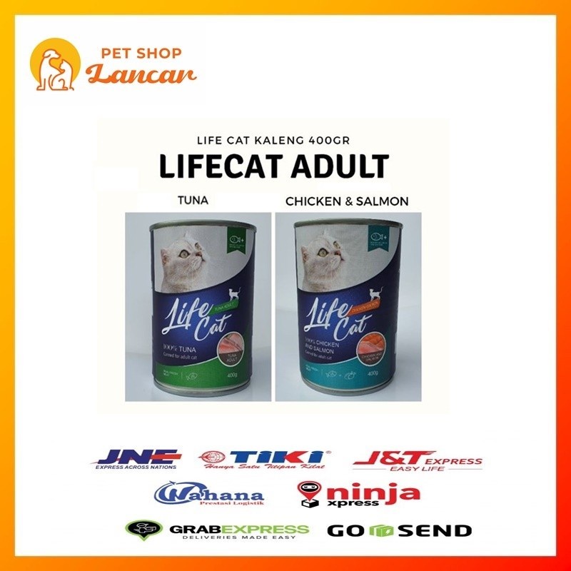 Makanan Kucing Life Cat 400 Gram - Wet Food