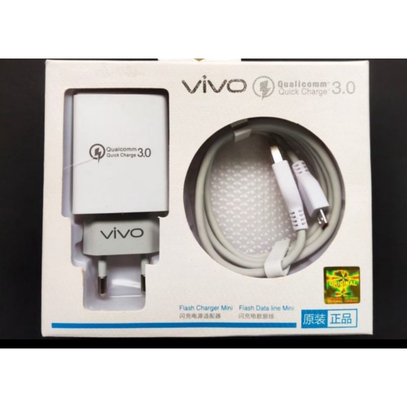 Charger Vivo Qualcomm Quick Charge 3.0 Flash charger mini Flash date line mini micro usb