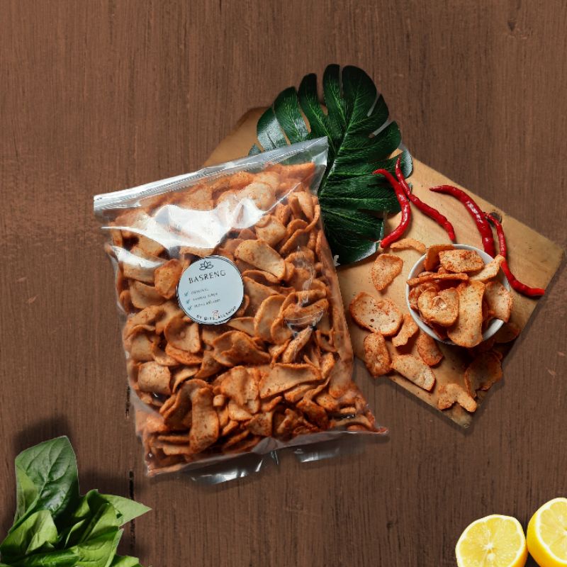 

KERIPIK BASRENG PEDAS