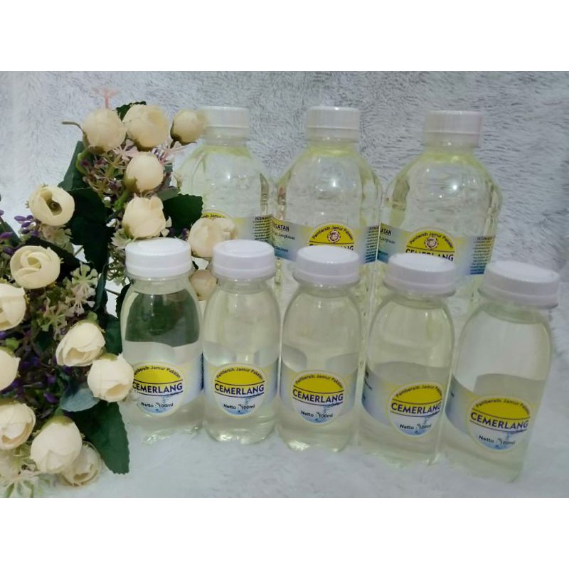 PEMBERSIH JAMUR PAKAIAN BONEKA & MANTEL / CEMERLANG CAIRAN PENGHILANG JAMUR  & TAYUM 100ML 500ML