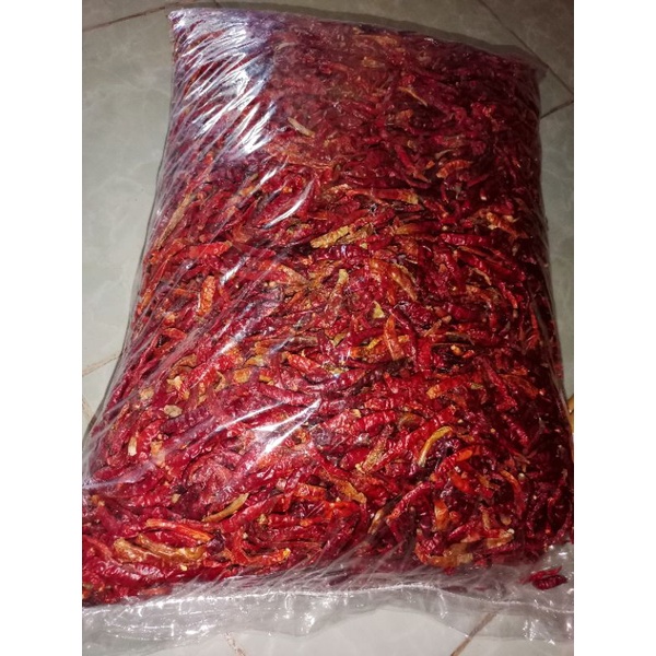 

[5KG] Cabe Kering Teja Import Cabe Setan super pedas / Cabe oven 5 KG