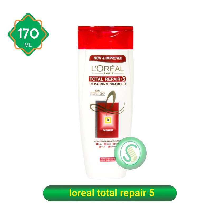 L'Oreal Paris Shampoo Total Repair 180Ml