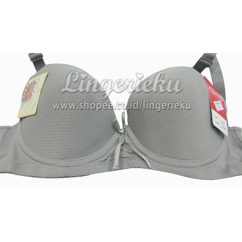 Sorex 3262 BH Bra Wanita Extra Comfort Berkawat Kait 3 Busa Tipis Cup Besar