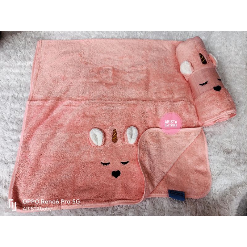 handuk bayi GEMOY import super lembut 100x50cm
