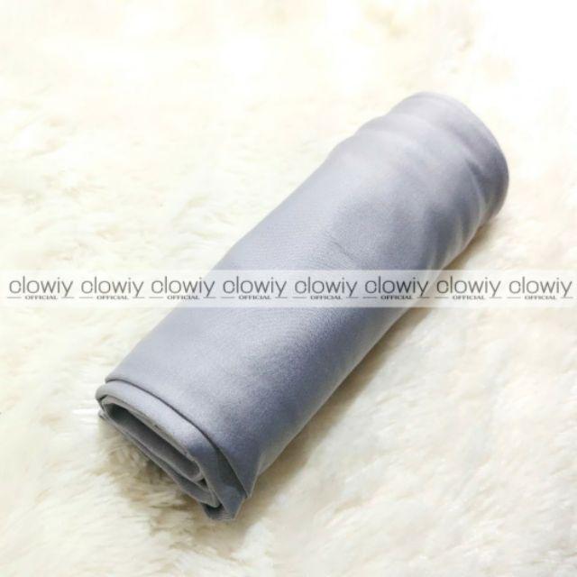 Clowiy Legging Panjang Spandex uk Sandar & Jumbo-Silver