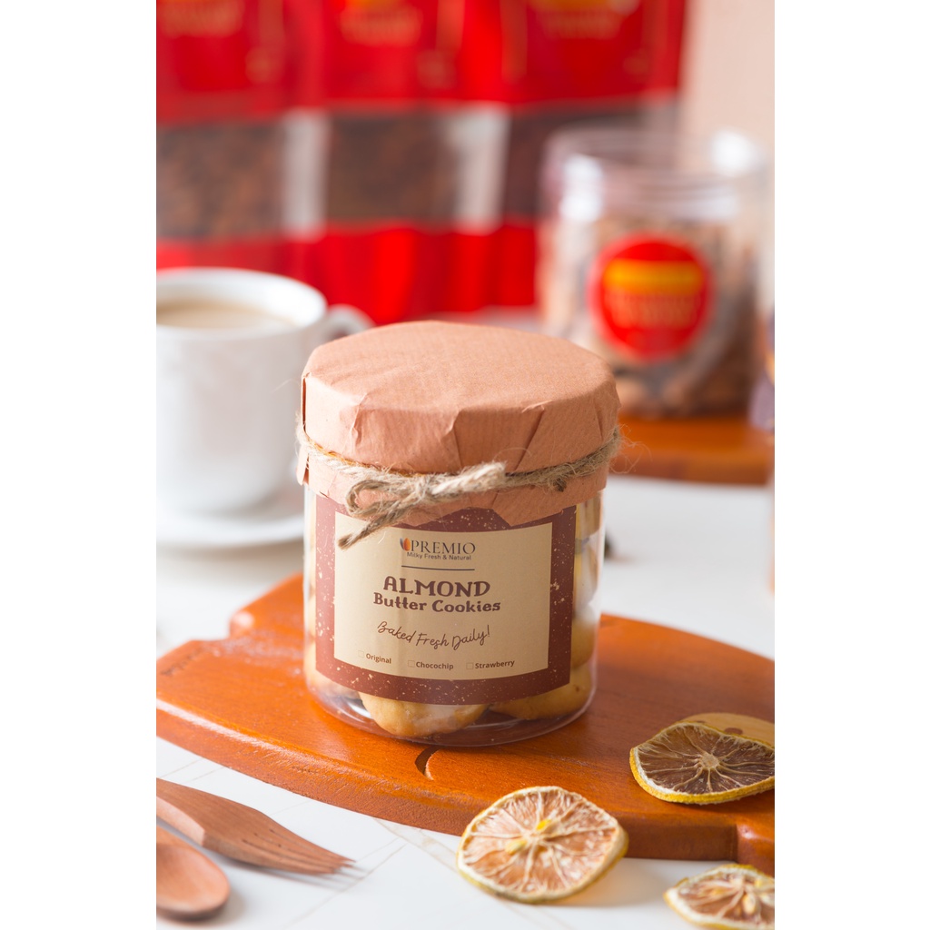 

Almond Butter Kukis Gurih cemilan enak rendah kalori