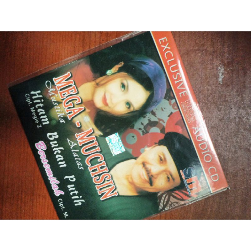 CD audio original dangdut Mega mustika- muhsin alatas prod.silogan masindotama