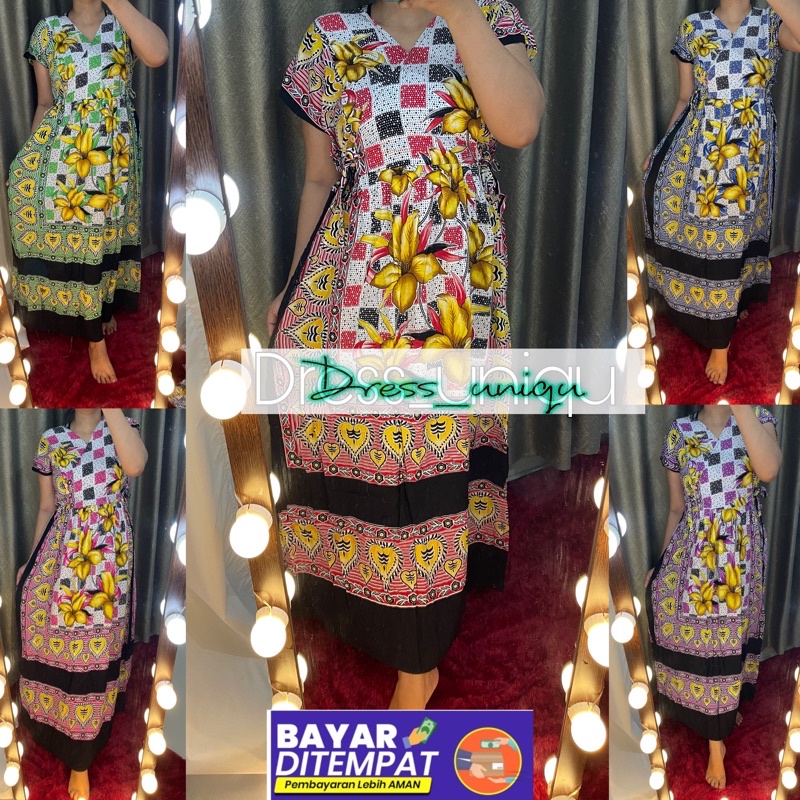 DASTER KIMONO /DASTER SALEMPANG BATIK PUTRI AYU /DRESS SALEMPANG /BAJU KIMONO BEST SELLER