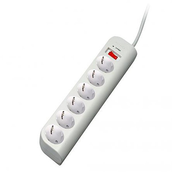 Terbaru       Belkin Surge Protector Colokan anti petir 6Way Eco 6soket listrik F9E600EN1M  Murah