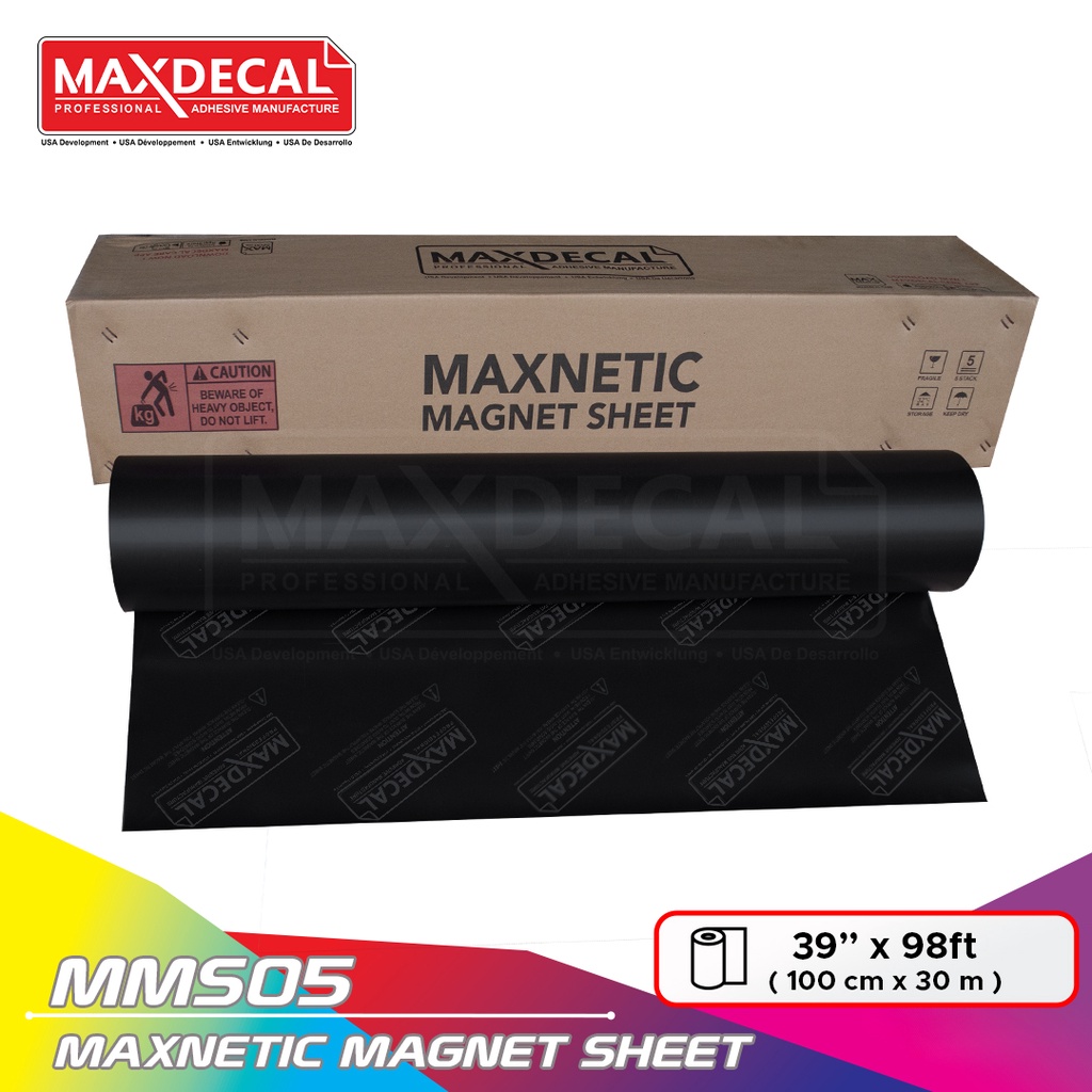 

Maxdecal MMS05 - Maxnetic, Roll 100cm x 30m, Prima Warna Sticker Solo