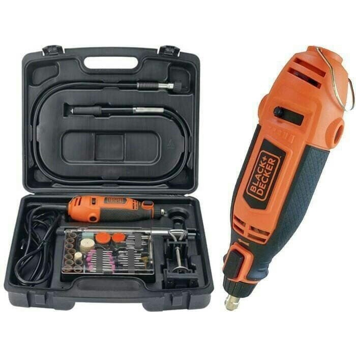 BLACK+DECKER RT18KA Mini Grinder Tuner Rotary Tool Set BlackDecker RTX