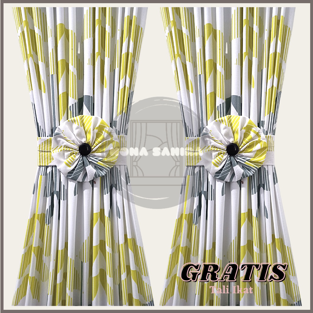 GORDEN SPIRAL | GORDEN KUPU KUPU | MINIMALIS IKAT PITA HORDENG JENDELA MODERN