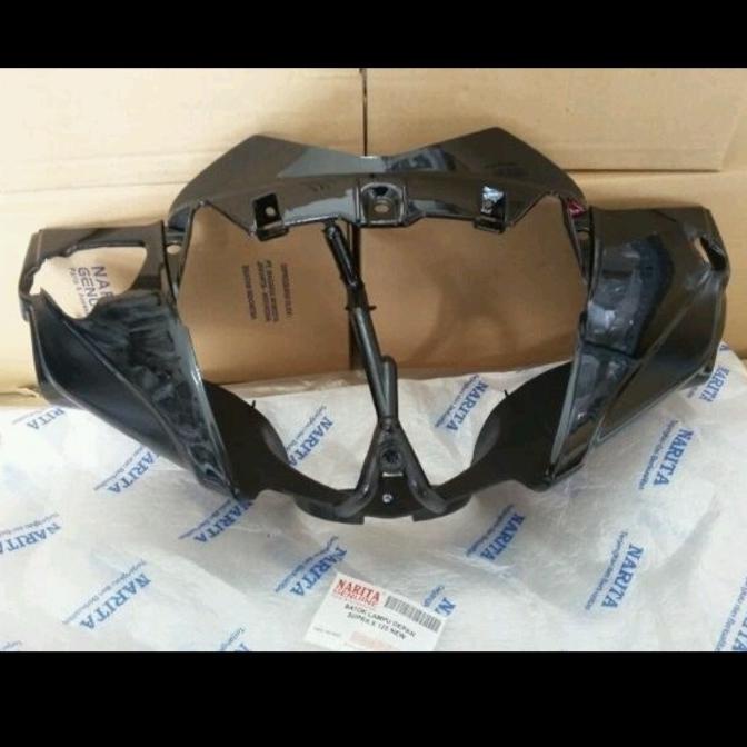 BATOK LAMPU DEPAN HITAM NEW SUPRA X 125 BATMAN 2010 KARBURATOR FI ottom42 dijamin