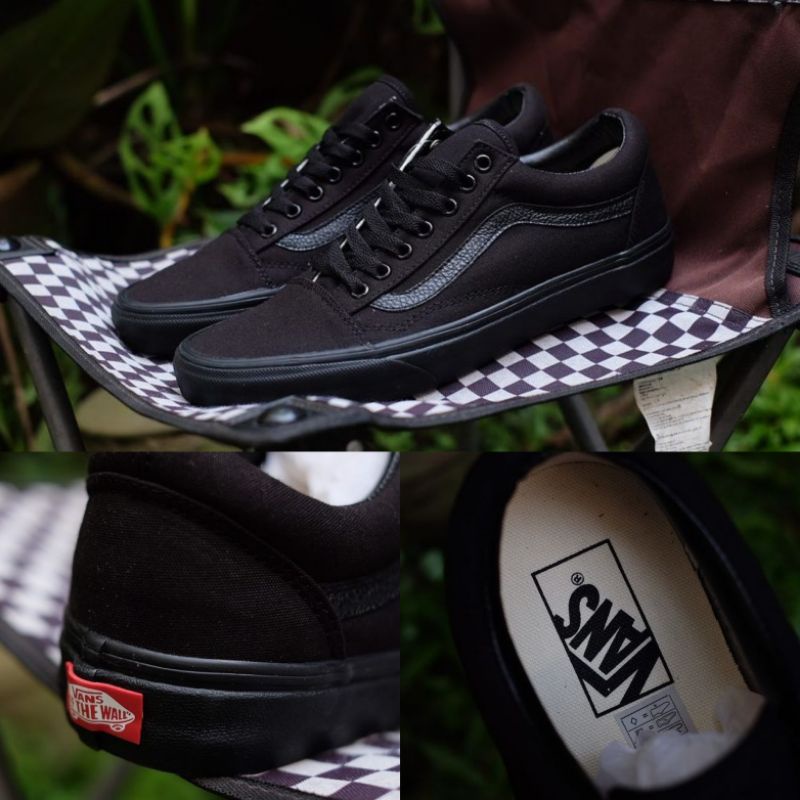 Vans Old Skool Full Black / All-Black Classic Original