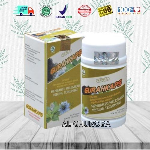 GURAHKAPS GRIYA HERBA 60 KAPSUL | HERBAL GURAH | OBAT GURAH | PERNAFASAN