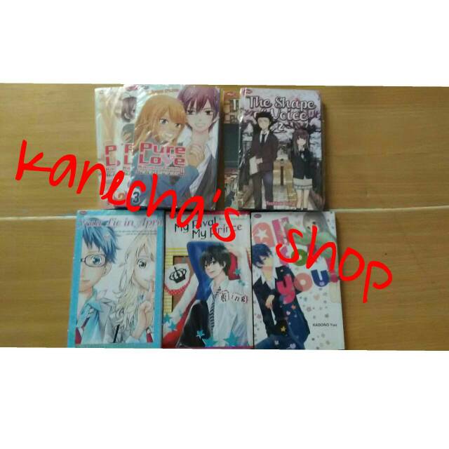 Komik Shigatsu wa kimi no uso, The shape of Voice, Pure love