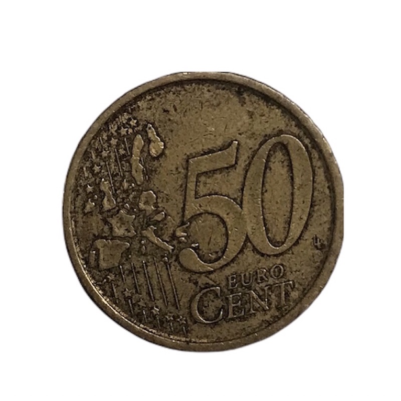 UANG KOIN 50 EURO CENT SPANYOL